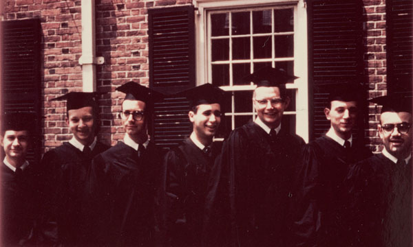 Gordon Mark, me, Dennis Longwell, Bill Derveniotes, Dick Beals, Ned Carleton, David Krantz.