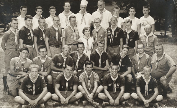 Irondale Scout Camp Staff, 1961.